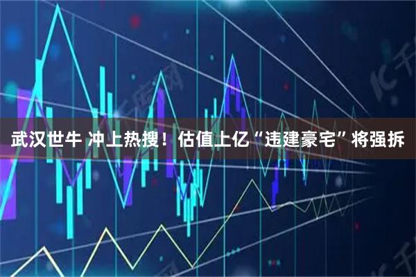 武汉世牛 冲上热搜！估值上亿“违建豪宅”将强拆