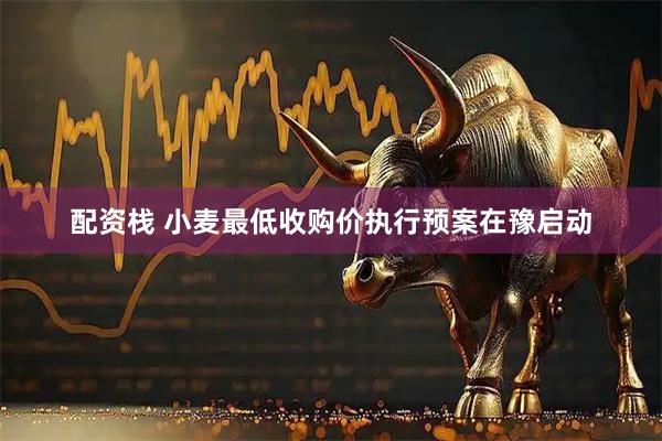配资栈 小麦最低收购价执行预案在豫启动